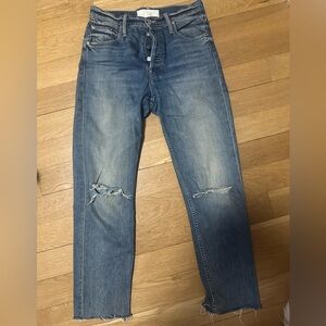 Women’s Mothers Superior ripped jeans. Size 27